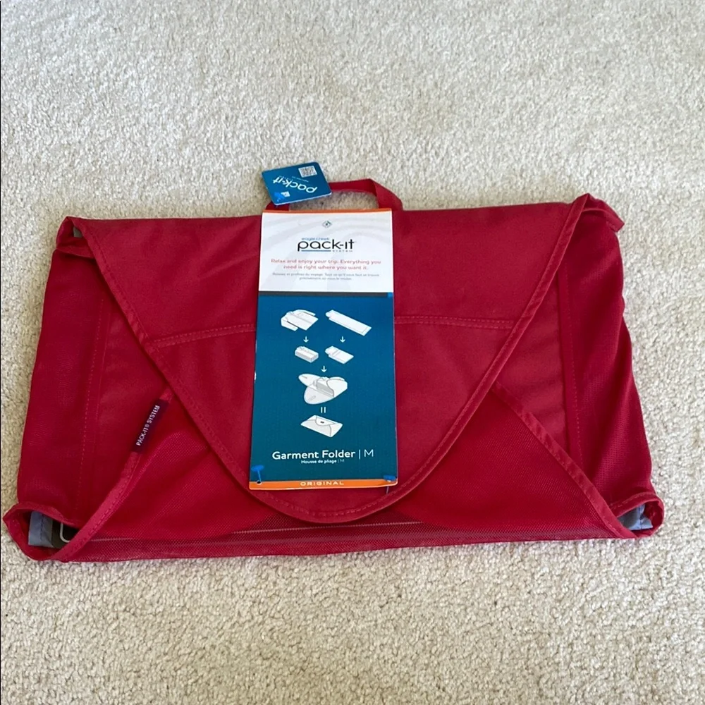 Pack-It Red Garment Folder